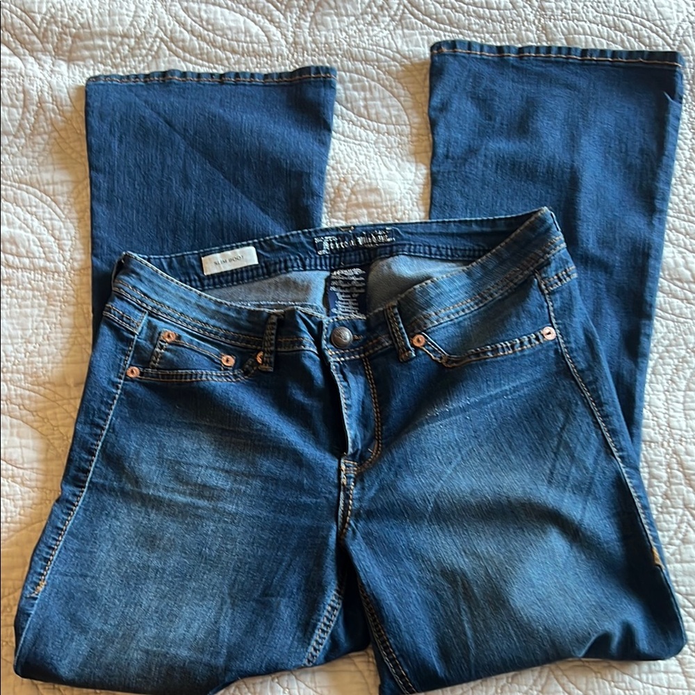Source of Wisdom Blue Denim Jeans